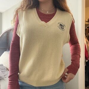 Vintage Knit Sweater Vest